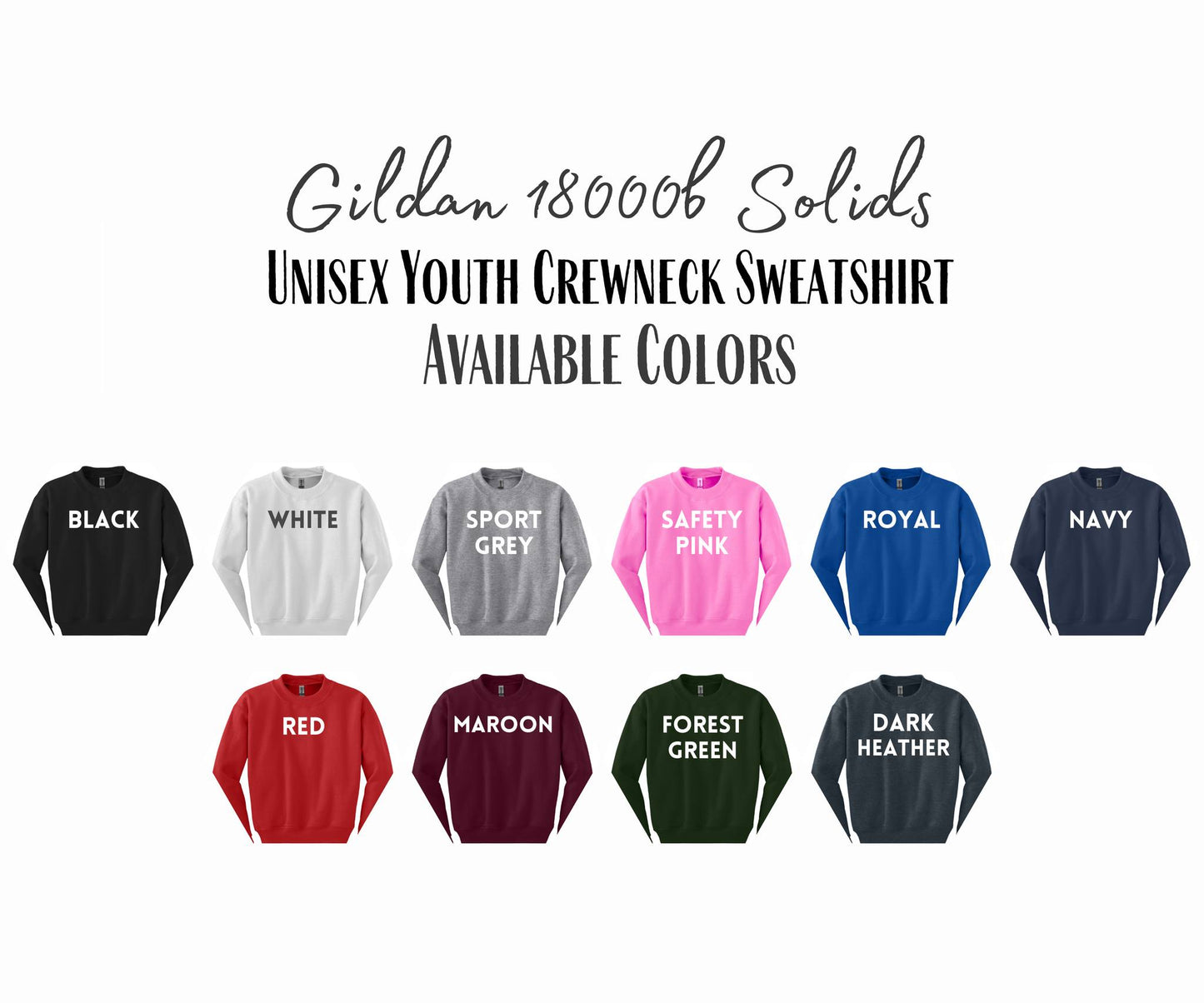 G.R.O.W -- White Design YOUTH SIZE