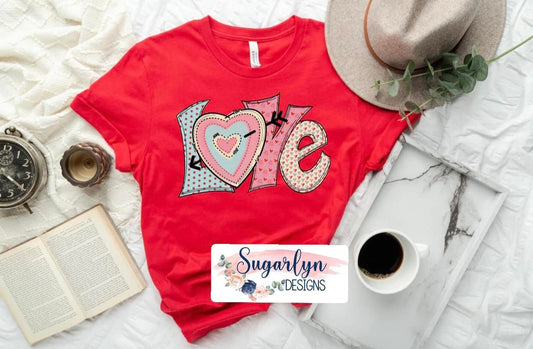 Love - Pink & Blue