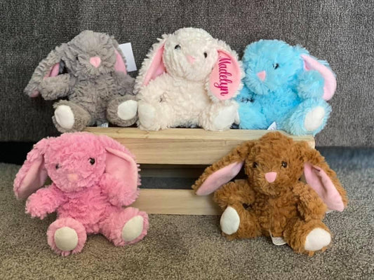 Personalized Plush Easter Bunny