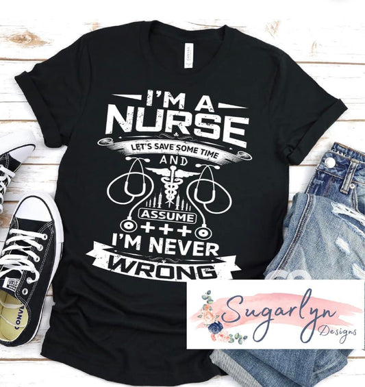 Nurse Never Wrong