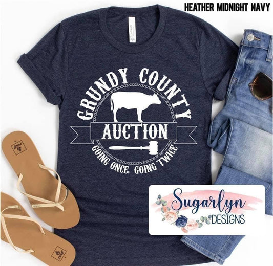 Grundy Auction -- White
