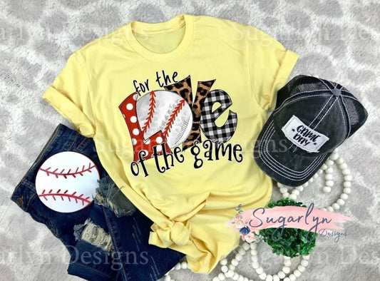 For the Love of the Game -- Baseball