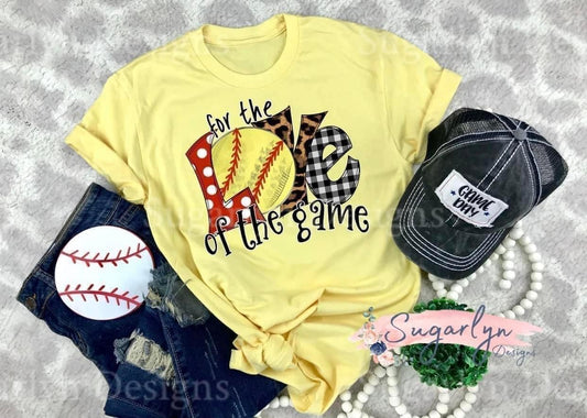 For the Love of the Game -- Softball