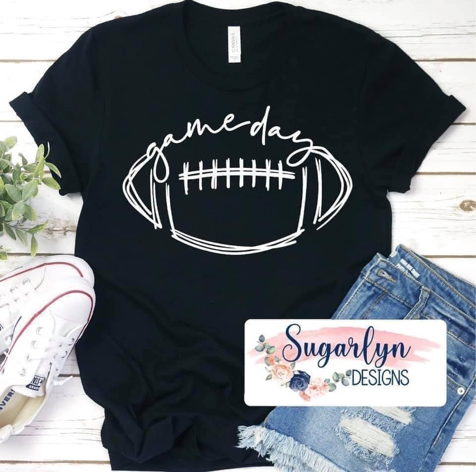 Game Day Football  -- White