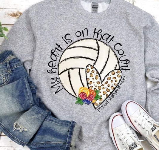 My Heart is on that Court -- Volleyball