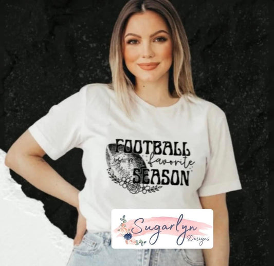 Football Season is my Favorite -- Black