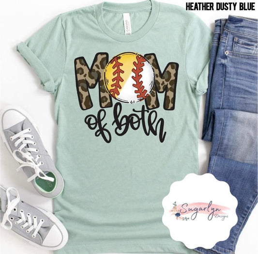 Mom of Both Baseball/Softball -- Leopard