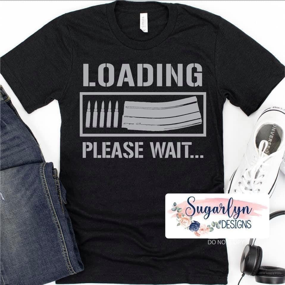 Loading Please Wait; Ammo -- Gray