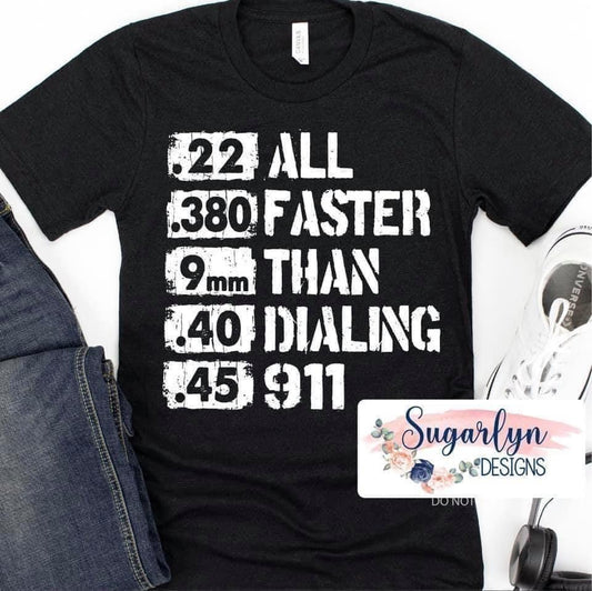 All Faster Than 911 -- White