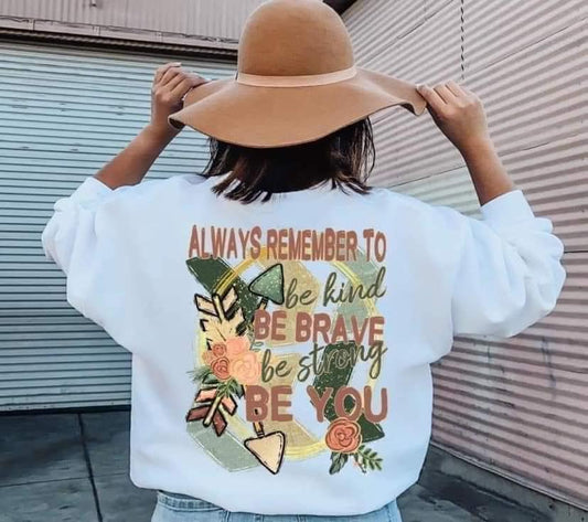 Be Kind, Be Brave, Be Strong, Be You