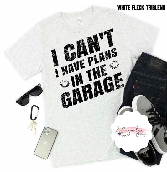 Plans in the Garage -- Black