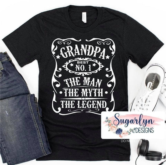 Grandpa: Man, Myth, Legend -- White