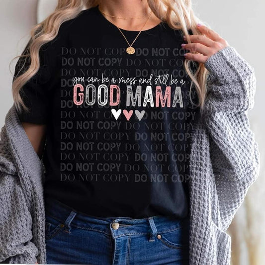 Good Mama -- Pink/White