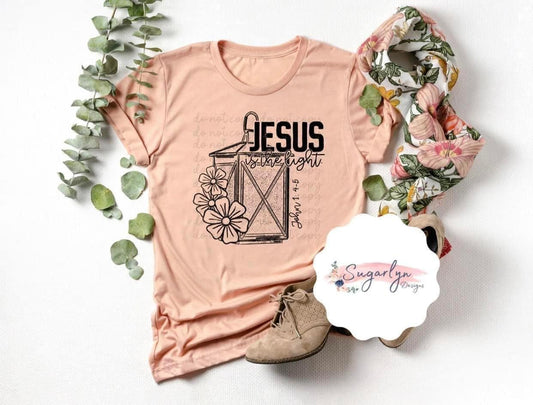 Jesus is the Light -- Black