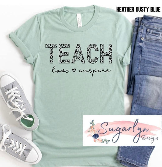 Teach, Love, Inspire -- Black