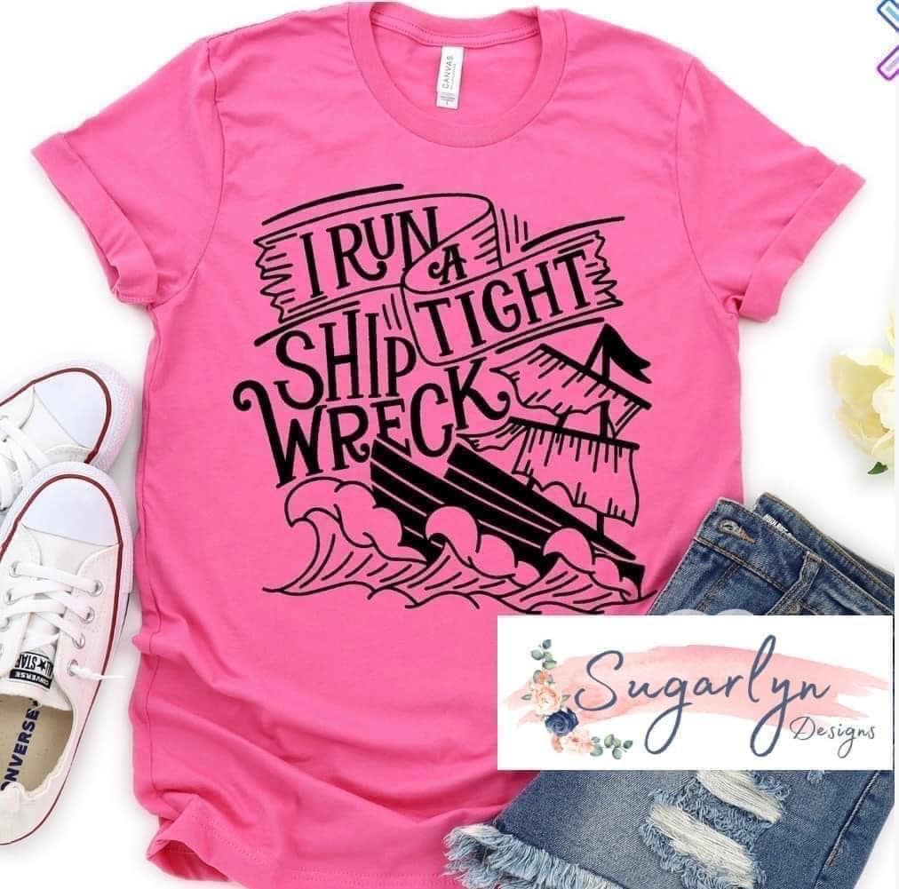 Tight Shipwreck -- White