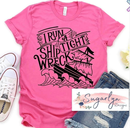 Tight Shipwreck -- White