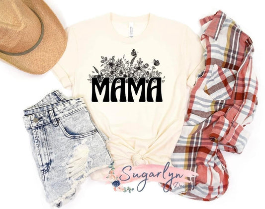 Floral Mama -- Black