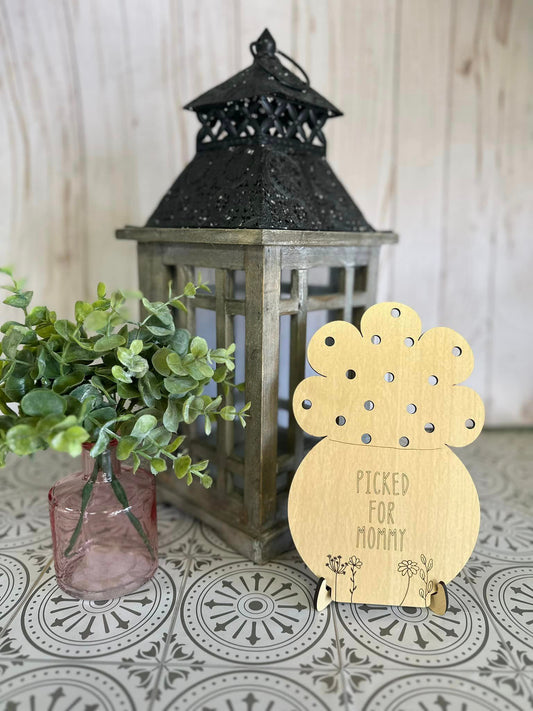 Flower Stand -- Personalized