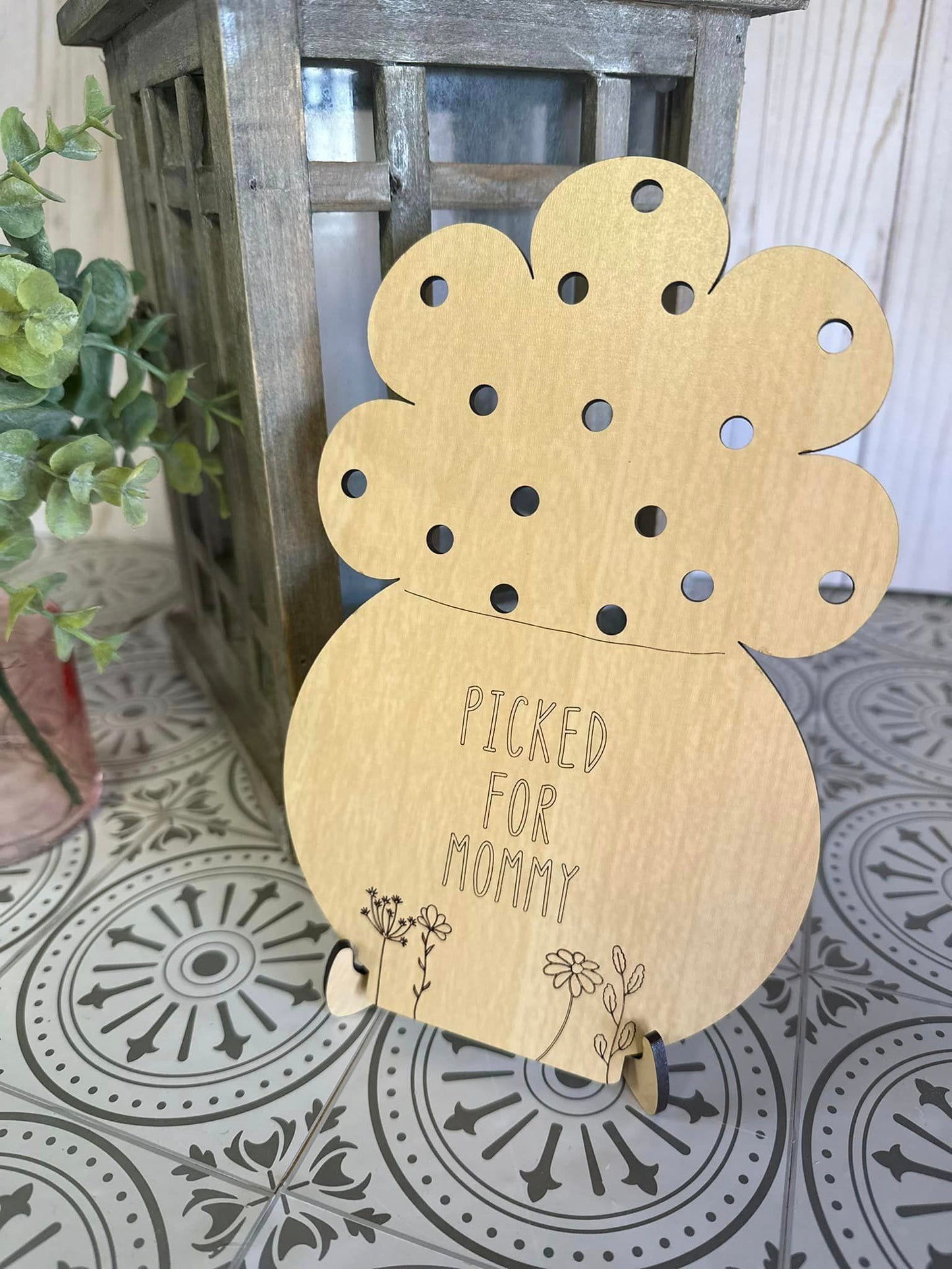 Flower Stand -- Personalized