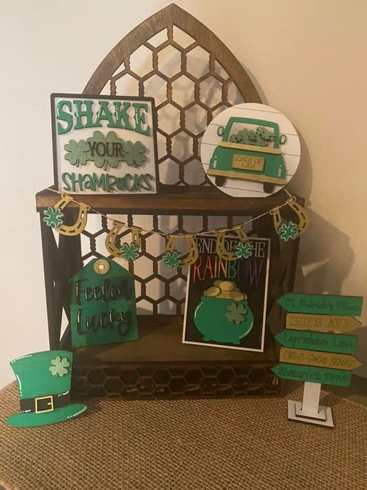 Loads of Luck Tiered Tray Set