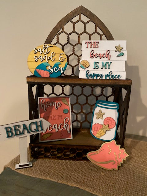 Salt, Sand & Sea Tiered Tray Set